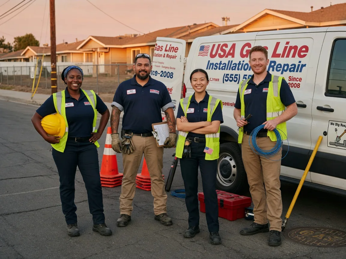 Gas Line Installation company in New Edinburg, AR